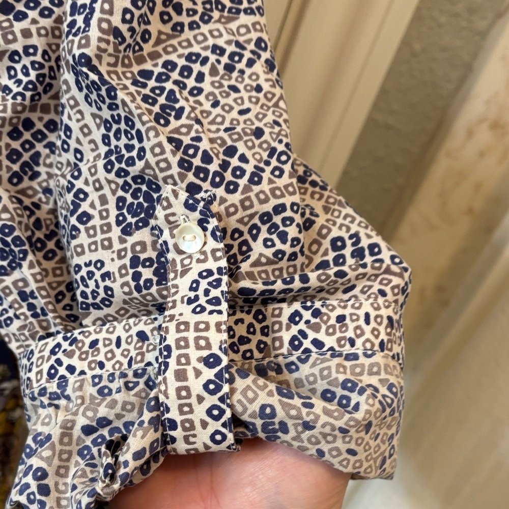 Ulla Popken Floral Boho Patchwork Patterned Tunic… - image 8